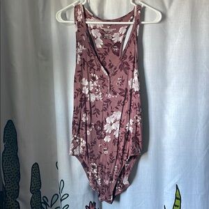 Floral Sleeveless Bodysuit